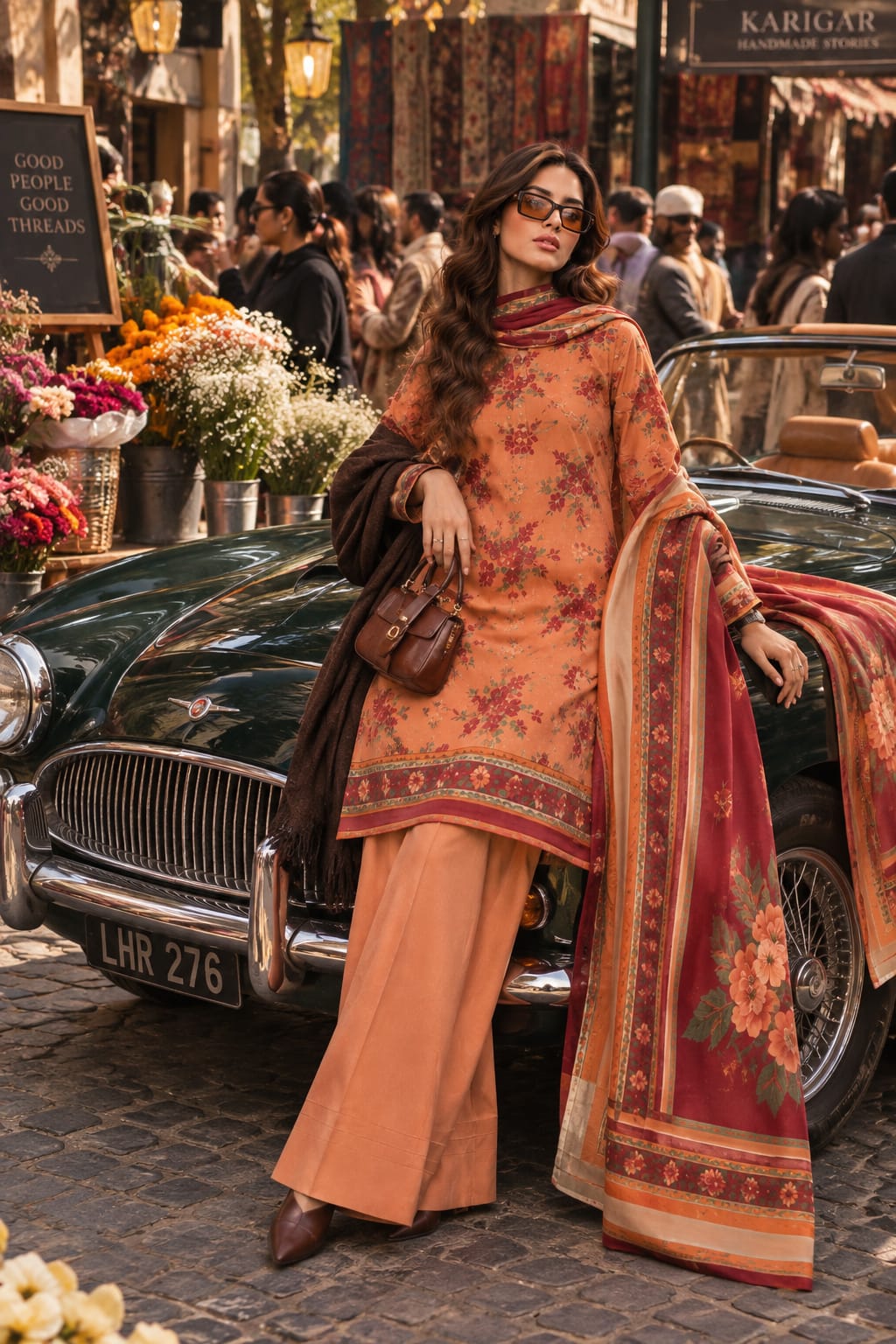 3 Piece Unstitched Luxury Khaddar